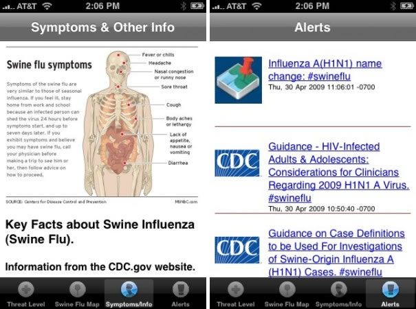 Swine flu app 03